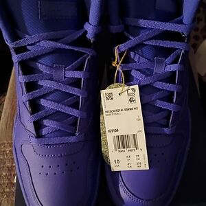 Reebok Bold Blue Athletic Sneakers